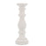 Matt White Large Ceramic Column Candle Holder WHITE CERAMIC Shades 4 Seasons