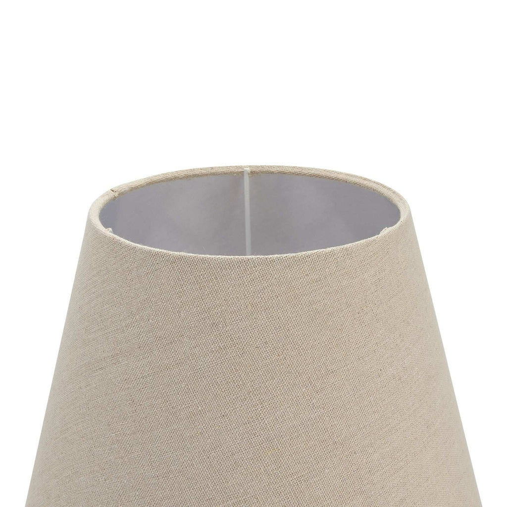 Shades 4 Seasons Rustic Column Table Lamp with Fabric Shade Shades 4 Seasons