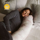 BellaMoon 3-in-1 Comfort Pillow providing support for sleeping and relaxation on a cosy bed