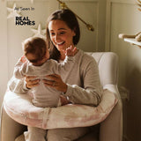BellaMoon 3-in-1 Comfort Pillow designed for parents holding babies with a soft, supportive fabric