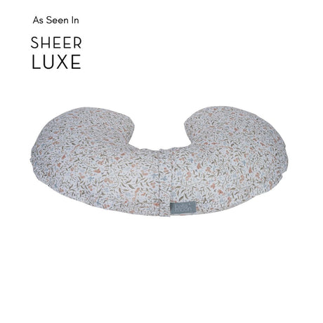 BellaMoon 3-in-1 Comfort Pillow with Floral Design for Versatile Support and Relaxation