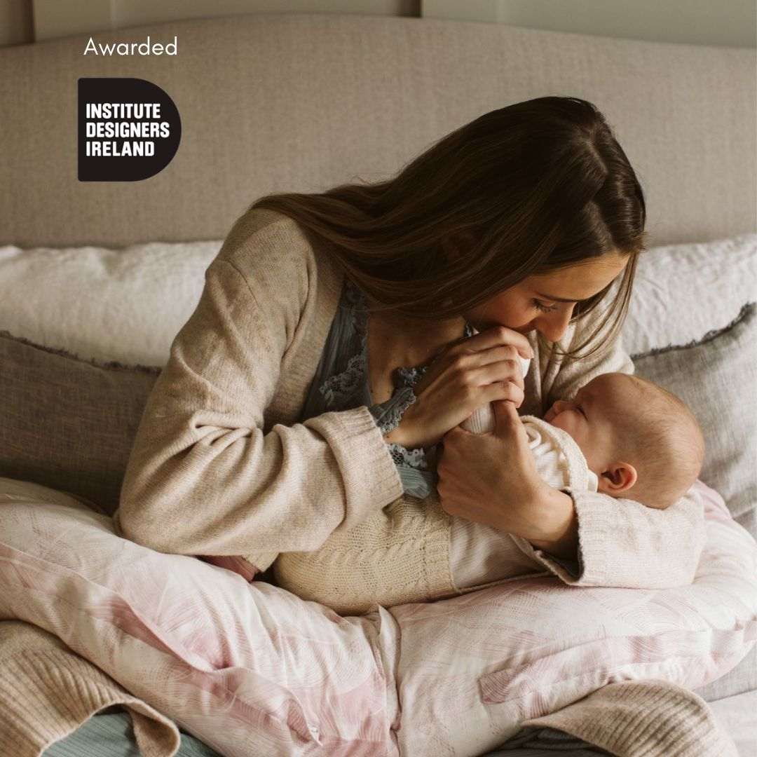 BellaMoon 3-in-1 Comfort Pillow designed for nursing and providing support for mothers and babies