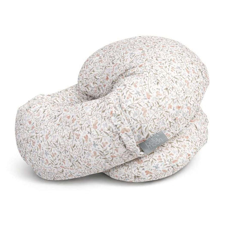 BellaMoon 3-in-1 Comfort Pillow featuring a floral design for versatile sleeping support