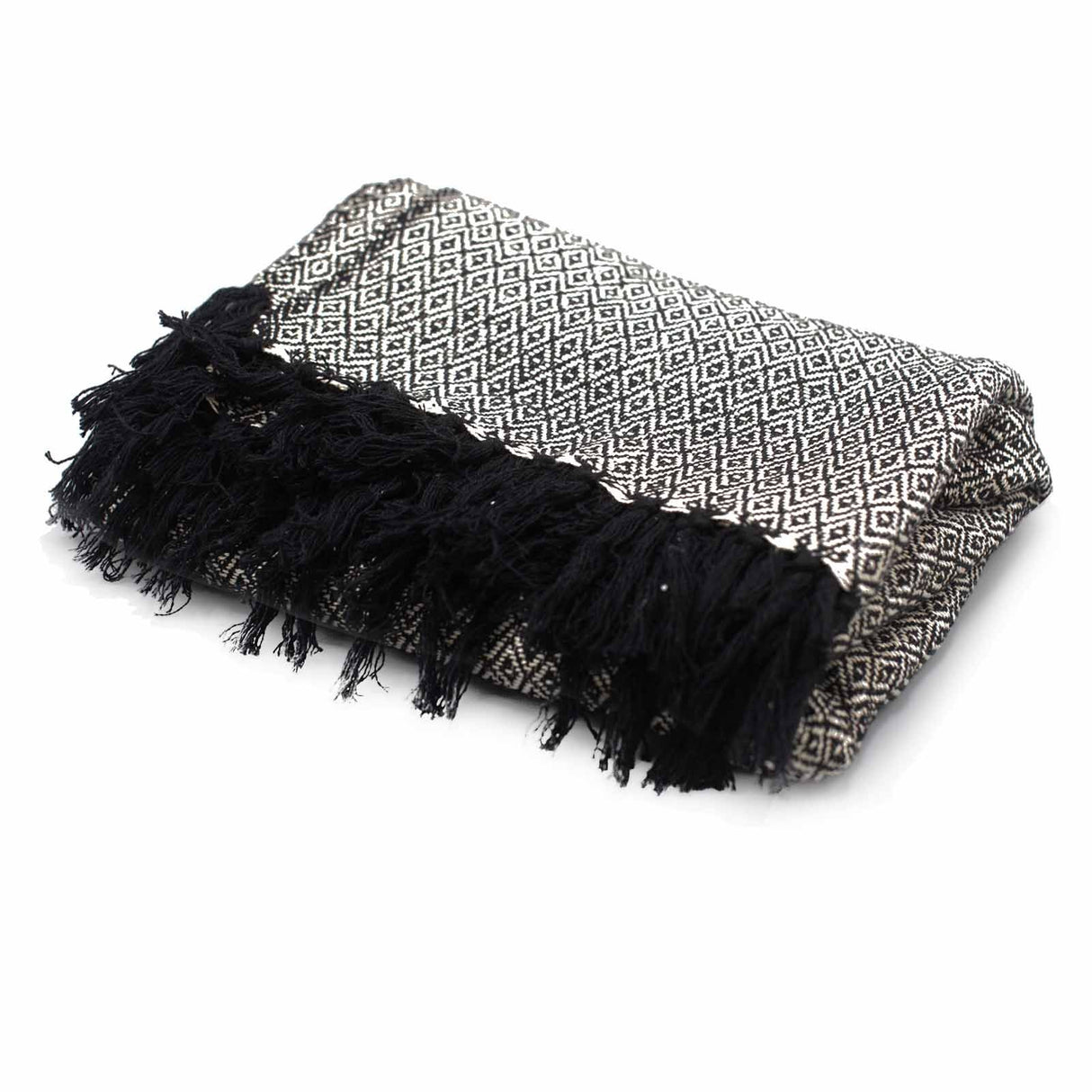 Boho Comfort Throws - 125x150cm - Charcoal AW-Dropship