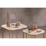 Orsina Toilet Brush in Stylish Grey and Rose Gold Design for Modern Bathrooms