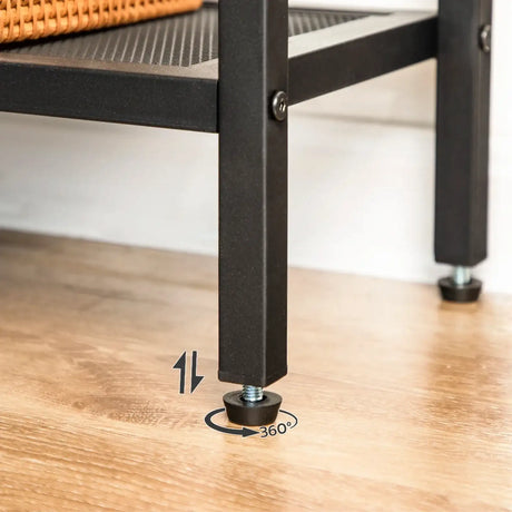 Klassyx Console Table featuring adjustable feet for stability and a stylish design in modern decor