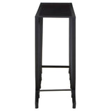Orsina Console Table in sleek black finish with a minimalist design for modern interiors