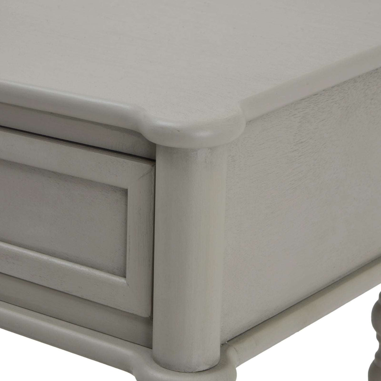 Shades 4 Seasons Console Table in grey finish with a sleek design and convenient drawer