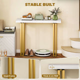 Wise Galleria Console Table with a sturdy steel frame and thick 4 cm MDF top for stable built