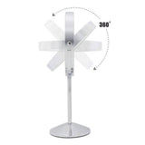 360-degree adjustable Hollywood Cosmetic Mirror with a sleek chrome stand for easy styling