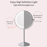 High Definition Cosmetic Mirror on a stylish stand, showcasing superior clarity and design features