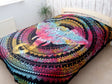 Shades 4 Seasons Cotton Bedspread with Colorful Elephant Design AW-Dropship