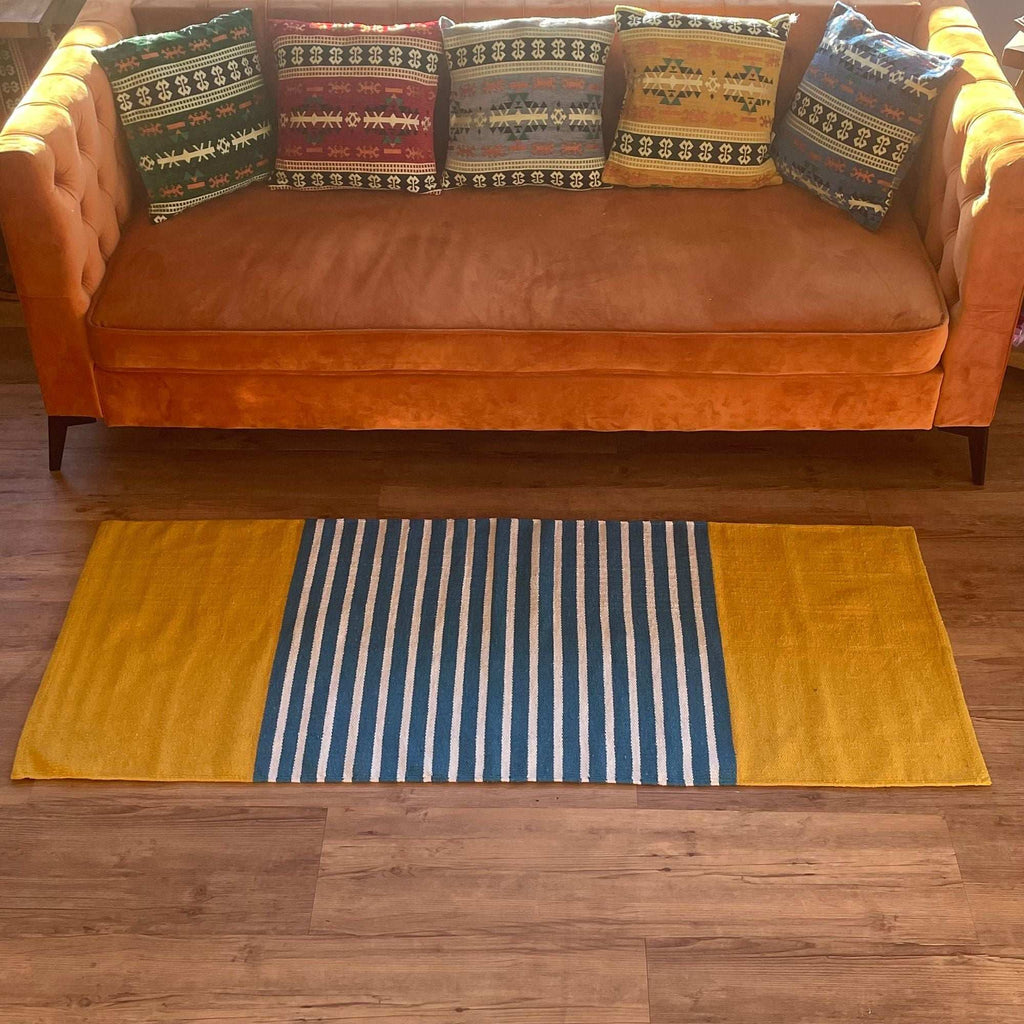 Shades 4 Seasons Indian Cotton Rug for Stylish Home Decor AW-Dropship