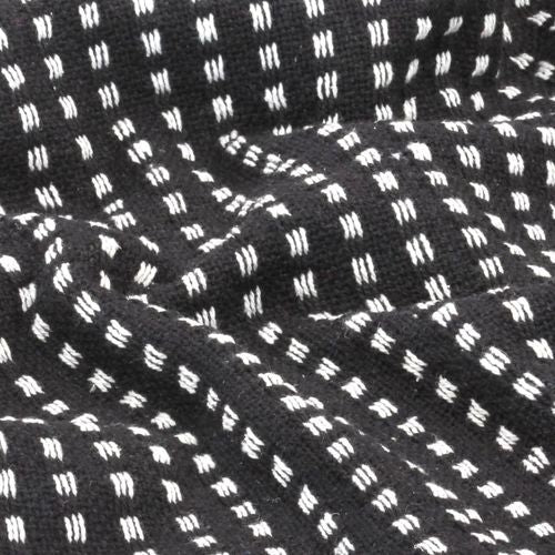 vidaXL Cotton Throw Herringbone 125x150 cm Grey vidaXL