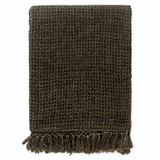 vidaXL Cotton Throw with Fringed Edge for Cozy Decor vidaXL