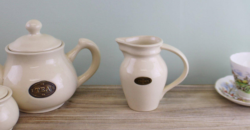 Country Cottage Cream Ceramic Cream Jug Geko Products