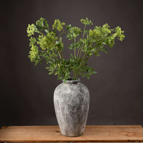 Shades 4 Seasons Artificial Cow Parsley Spring Stem GREEN PLASTIC Shades 4 Seasons