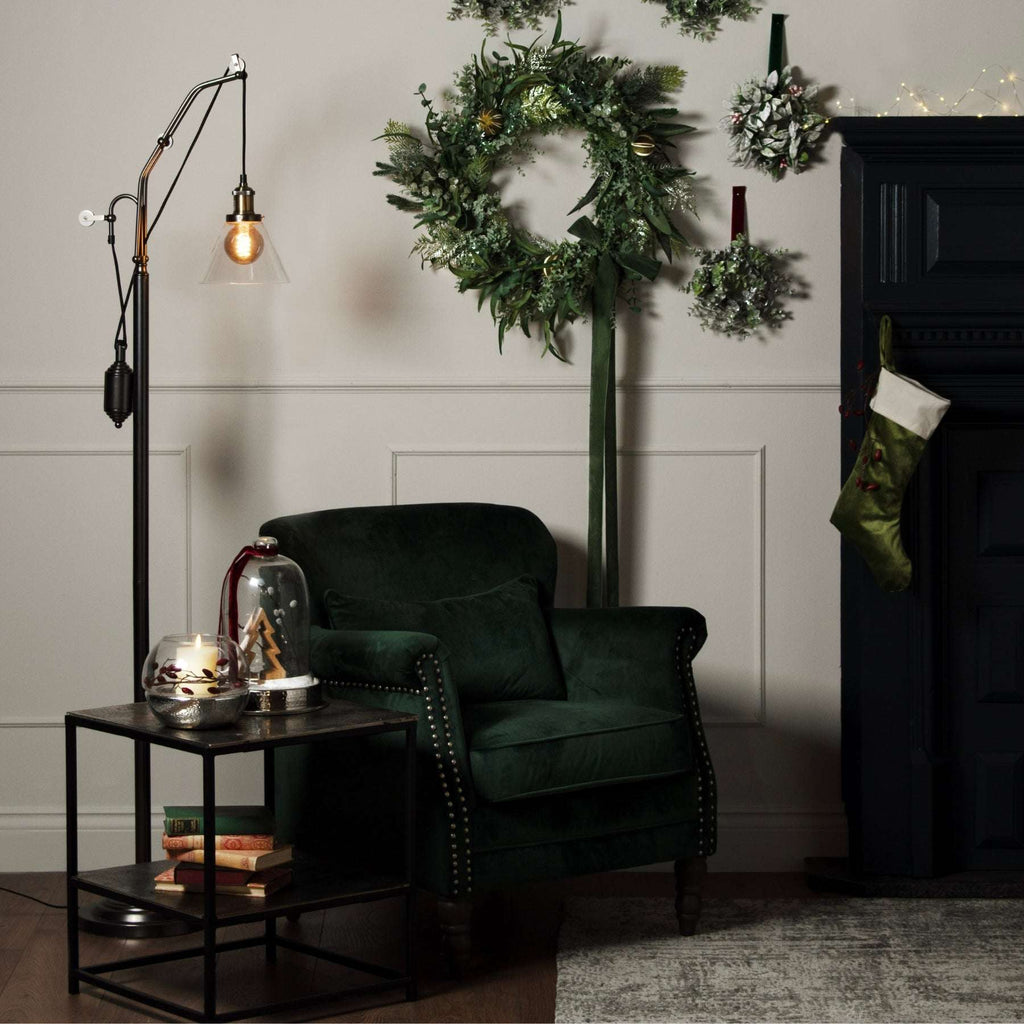The Noel Collection Standing Snowy Wooden Tree Shades 4 Seasons