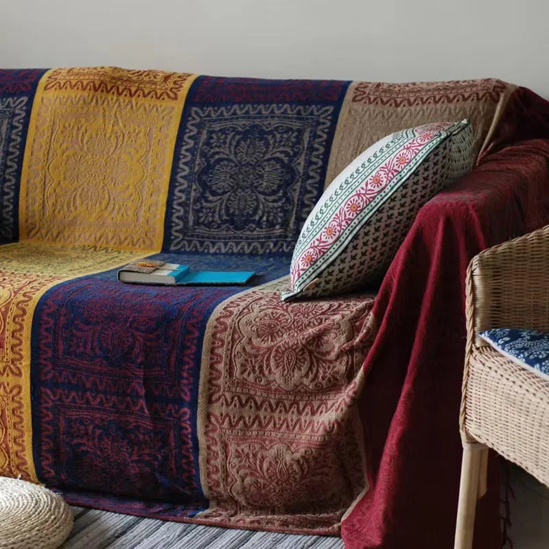 Chenille Blanket - Soft Texture & Exquisite Patterns for Versatile Use N/A