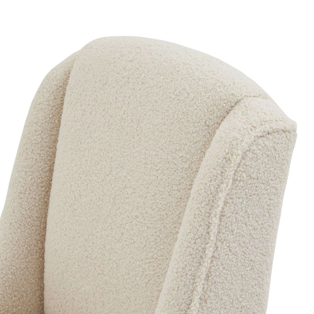 Shades 4 Seasons Boucle Upholstered Dining Chair - Cream Shades 4 Seasons