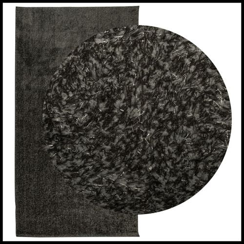 vidaXL Istan High Pile Rug Shiny Look Anthracite 80x150 cm vidaXL