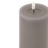 Luxe Collection Melt Effect 3x6 Grey LED Wax Candle Shades 4 Seasons