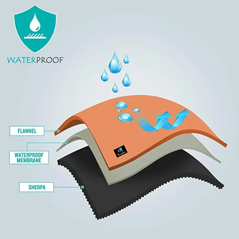 Comfortable Plush Blanket - Stylish, Easy-Clean & Versatile N/A