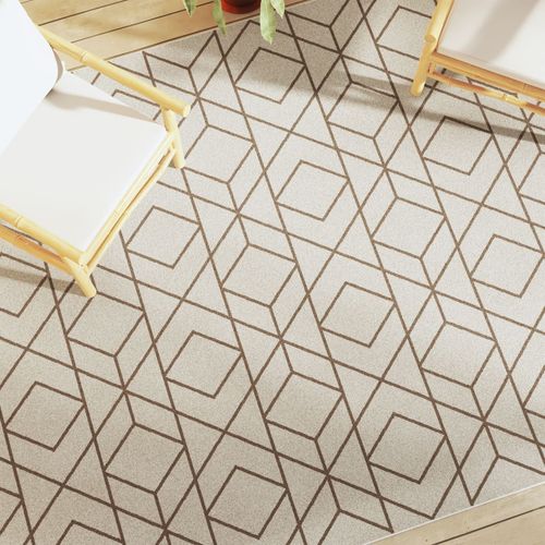 vidaXL Indoor & Outdoor Short Pile Rug Multicolour 80x150 cm Anti Slip vidaXL