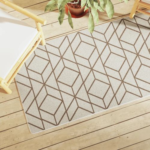 vidaXL Indoor & Outdoor Short Pile Rug Multicolour 80x150 cm Anti Slip vidaXL