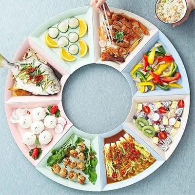 Kitchen Essentials Creative Platter for Stylish Tableware 8PCS Kitchen Essentials