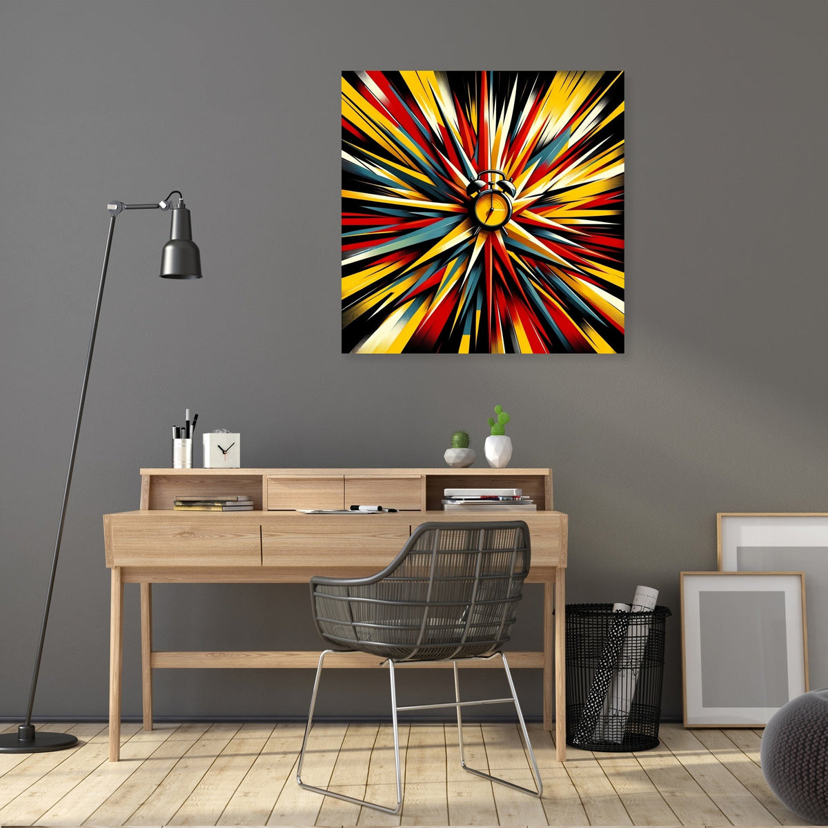 Vibrant Wall Art Canvas featuring bold colours, perfect for modern home decor