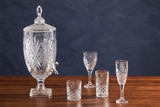 Orsina elegant crystal Wine Glasses set featuring various styles for a sophisticated table setting