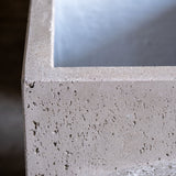 Stylish Jobu Home Cube Planter made from textured concrete for modern home decor