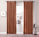 OLIVIA ROCCO Stylish Brown Blackout Curtains for Light Control and Privacy in Home Decor