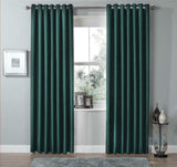 OLIVIA ROCCO Green Curtains with Pleats Perfect for Blackout Curtains and Room Darkening