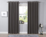 OLIVIA ROCCO Blackout Curtains in Grey, ideal for light blocking and enhancing privacy in any room
