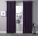 OLIVIA ROCCO Purple Blackout Curtains to Block Light and Enhance Privacy in Living Spaces
