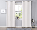 Olivia Rocco White Curtains for Modern Interiors with Blackout Curtains for Effective Light Blocking