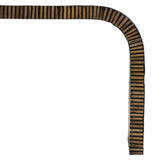Bambusa Bamboo Inlay Curved Console Table Orsina