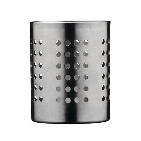 Orsina Cutlery Caddy in stainless steel design with perforated holes for easy organization
