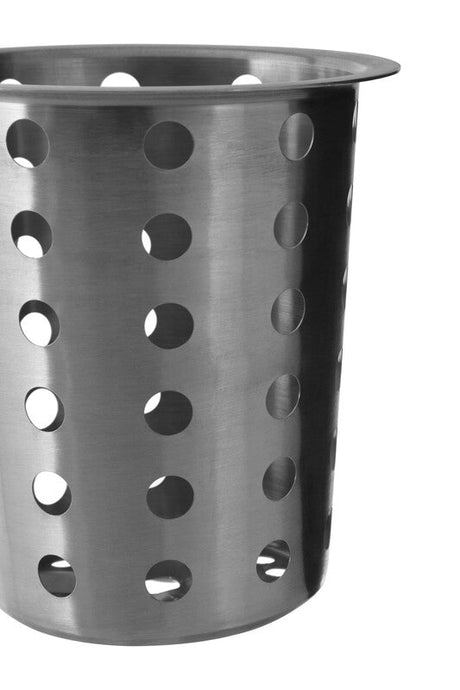 Orsina Cutlery Caddy in stainless steel with perforated design for organised kitchen storage