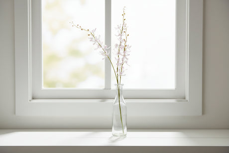 Shades 4 Seasons Cymbidium Spray for Elegant Decor Lilac PLASTIC Shades 4 Seasons