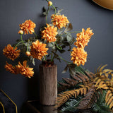 Shades 4 Seasons Autumn Dahlia Spray - Artificial Flower Shades 4 Seasons