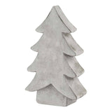 Shades 4 Seasons Athena Stone Medium Christmas Tree WHITE CERAMIC Shades 4 Seasons