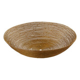 Orsina Decorative Bowl in intricate woven design, perfect for home decor and centrepieces