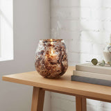 Orsina Candle Holder in a stunning marble design, ideal for elegant home decor