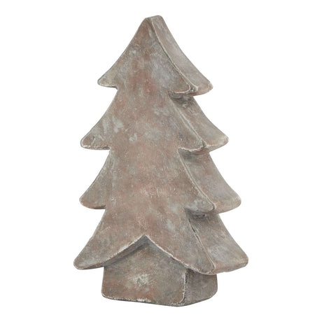 Shades 4 Seasons Siena Brown Medium Christmas Tree BROWN CERAMIC Shades 4 Seasons