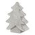 Shades 4 Seasons Athena Stone Small Christmas Tree WHITE CERAMIC Shades 4 Seasons