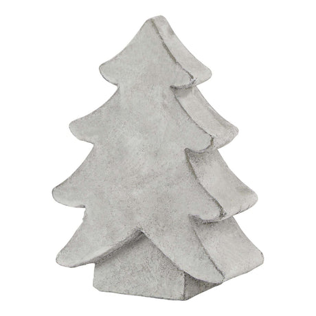 Shades 4 Seasons Athena Stone Small Christmas Tree WHITE CERAMIC Shades 4 Seasons