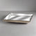 Astor Distressed Mirrored Square Tray With Wooden Detailing Large GOLD GLASS Shades 4 Seasons